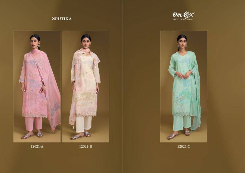 Omtex srutika Dress materials wholesale shop in India